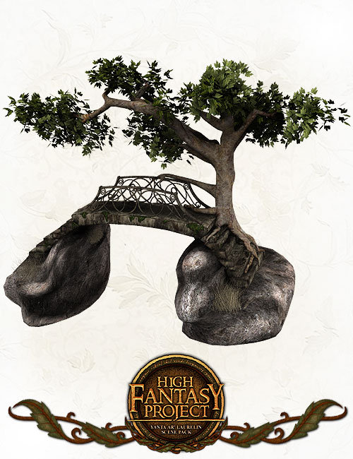 High Fantasy Bridge Scene
