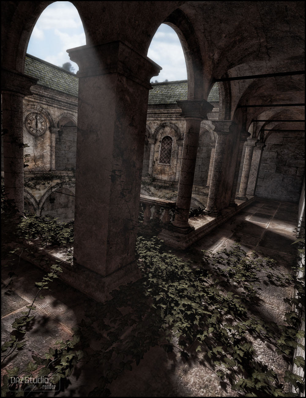 Trinity Atrium Fallen Trinity Atrium Fallen by: Jack Tomalin, 3D Models by Daz 3D