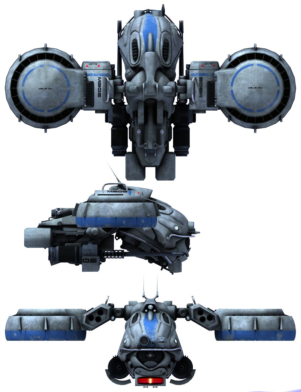 Cyber Drone Cyber Drone by: DzFire, 3D Models by Daz 3D