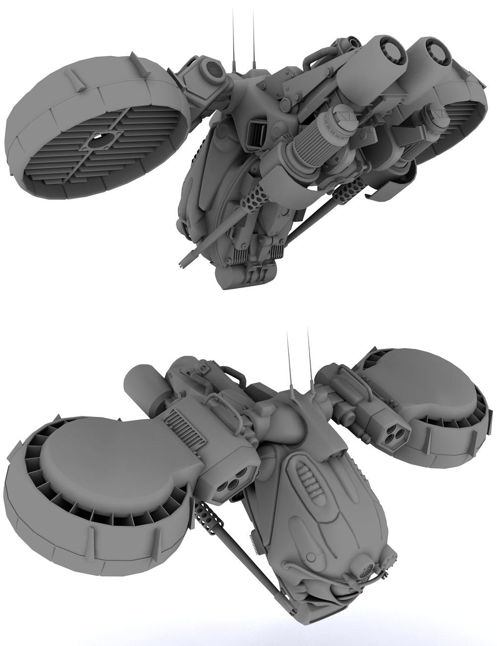 Cyber Drone Cyber Drone by: DzFire, 3D Models by Daz 3D