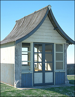 By the Seaside Beach Huts By the Seaside Beach Huts by: David BrinnenForbiddenWhispers, 3D Models by Daz 3D
