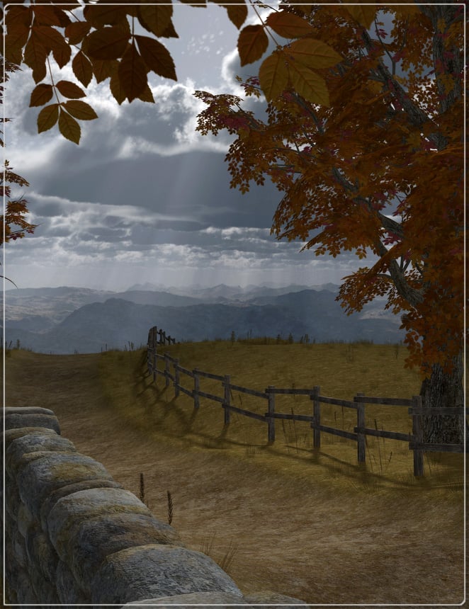 Easy Environments: Autumn by: Flipmode, 3D Models by Daz 3D