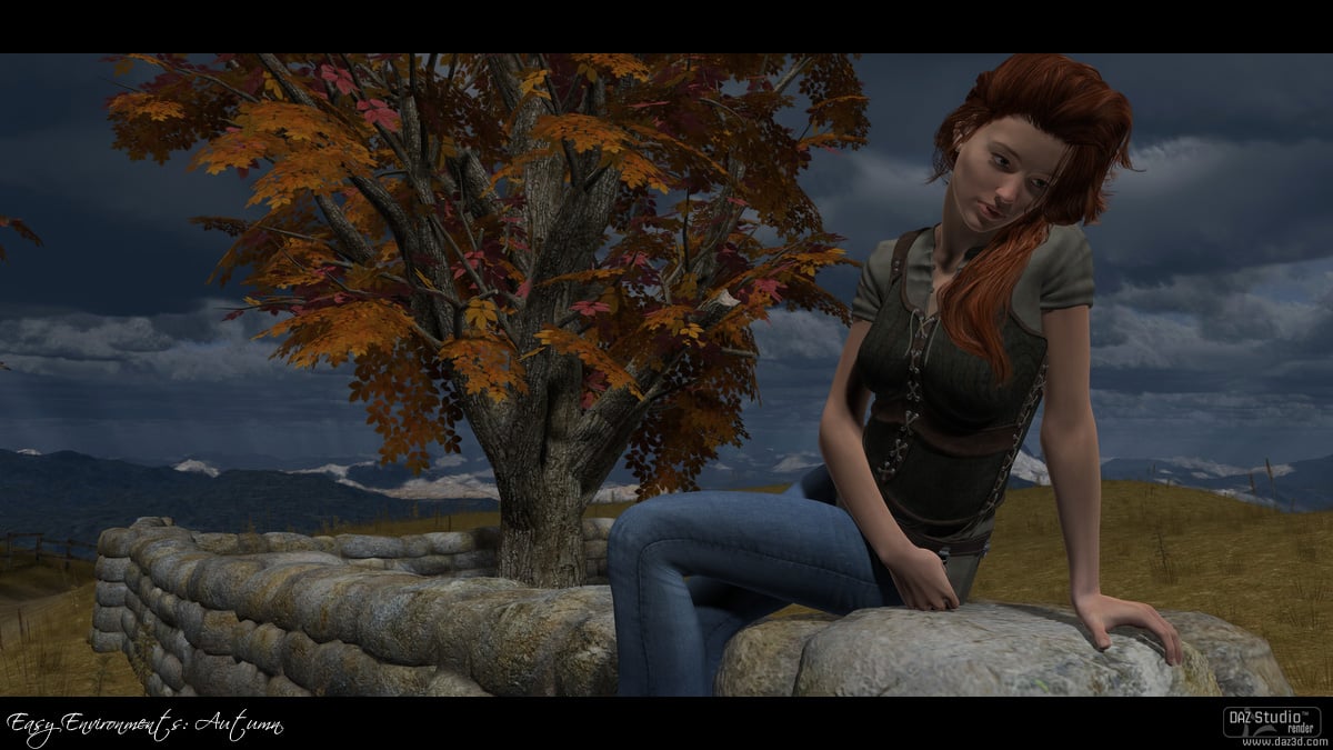 Easy Environments: Autumn Easy Environments: Autumn by: Flipmode, 3D Models by Daz 3D
