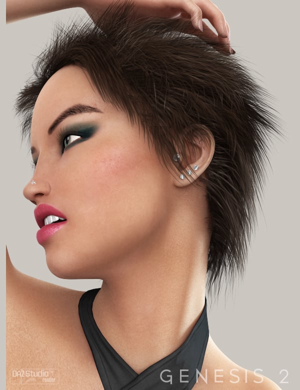 Cyra Hair for Genesis 2 Female(s) Cyra Hair for Genesis 2 Female(s) by: Nikisatez, 3D Models by Daz 3D