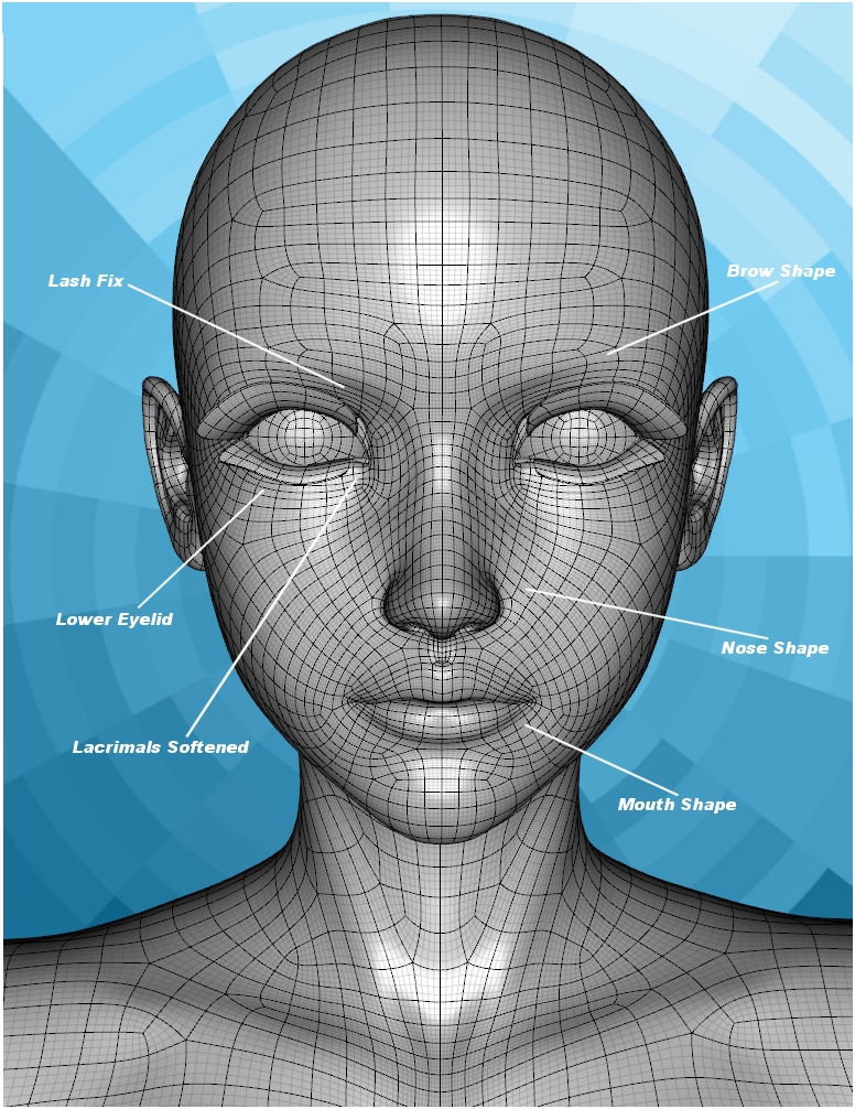 Aiko 6 Face Morph Resource Kit by: ThorneHandspan Studios, 3D Models by Daz 3D