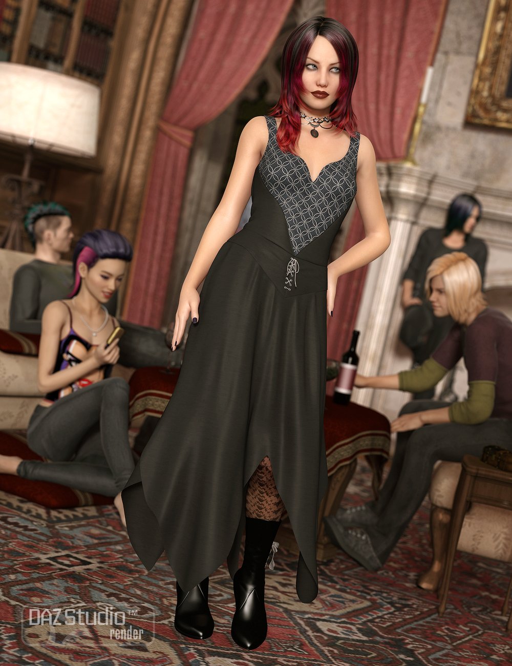 Dark Passion for Genesis 2 Female(s) Dark Passion for Genesis 2 Female(s) by: Ravenhair, 3D Models by Daz 3D