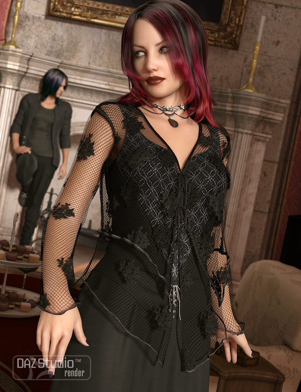 Dark Passion for Genesis 2 Female(s) by: Ravenhair, 3D Models by Daz 3D