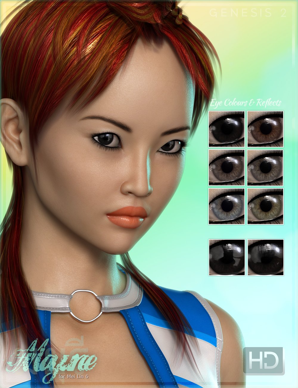FWF Mayuree HD for Mei Lin 6 by: Fred Winkler ArtFisty & Darc, 3D Models by Daz 3D
