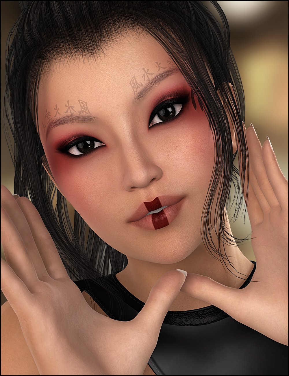 Yumi for Mei Lin 6 by: CountessJessaii, 3D Models by Daz 3D