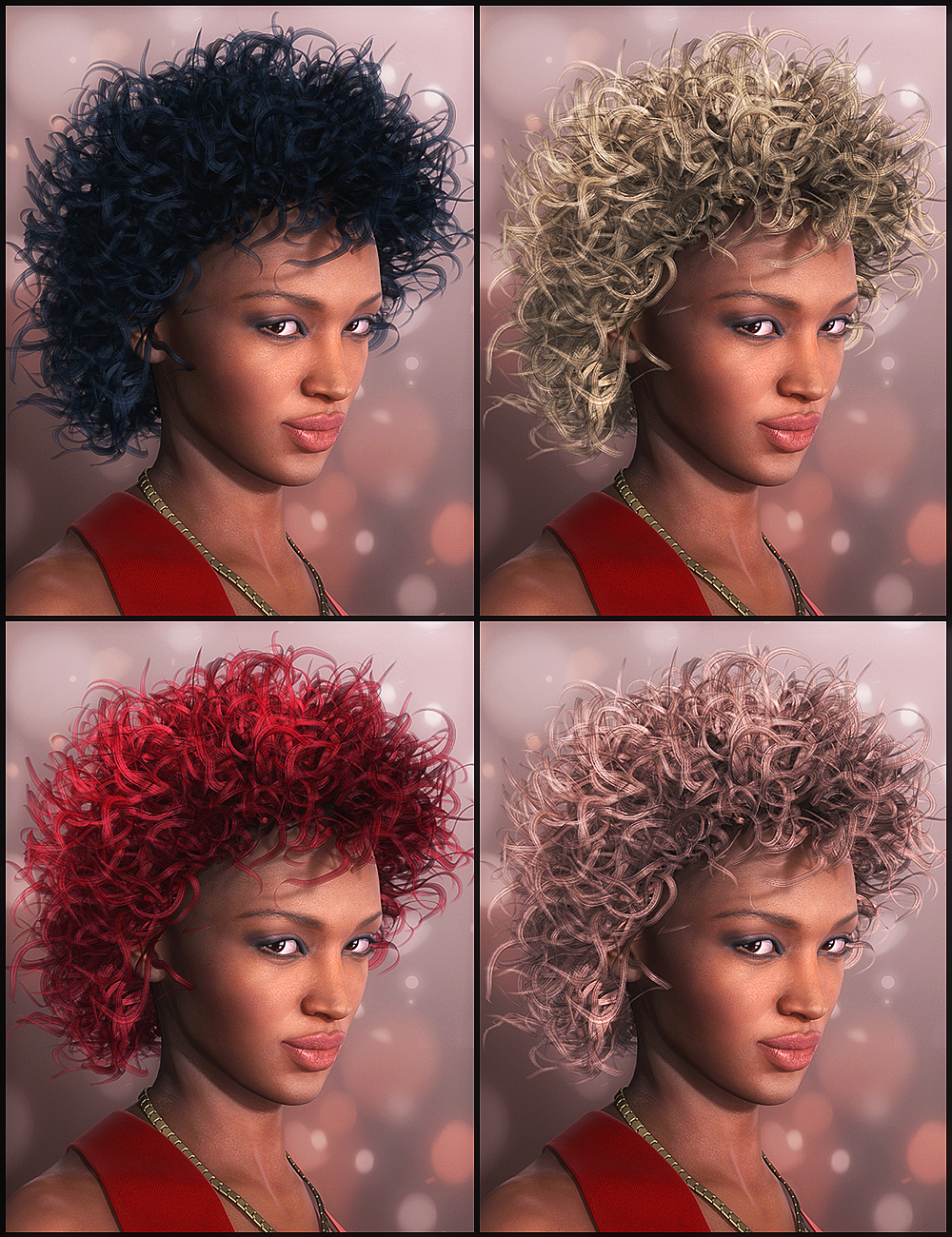Rikki Hair for Genesis 2 Female(s) Rikki Hair for Genesis 2 Female(s) by: Nikisatez, 3D Models by Daz 3D