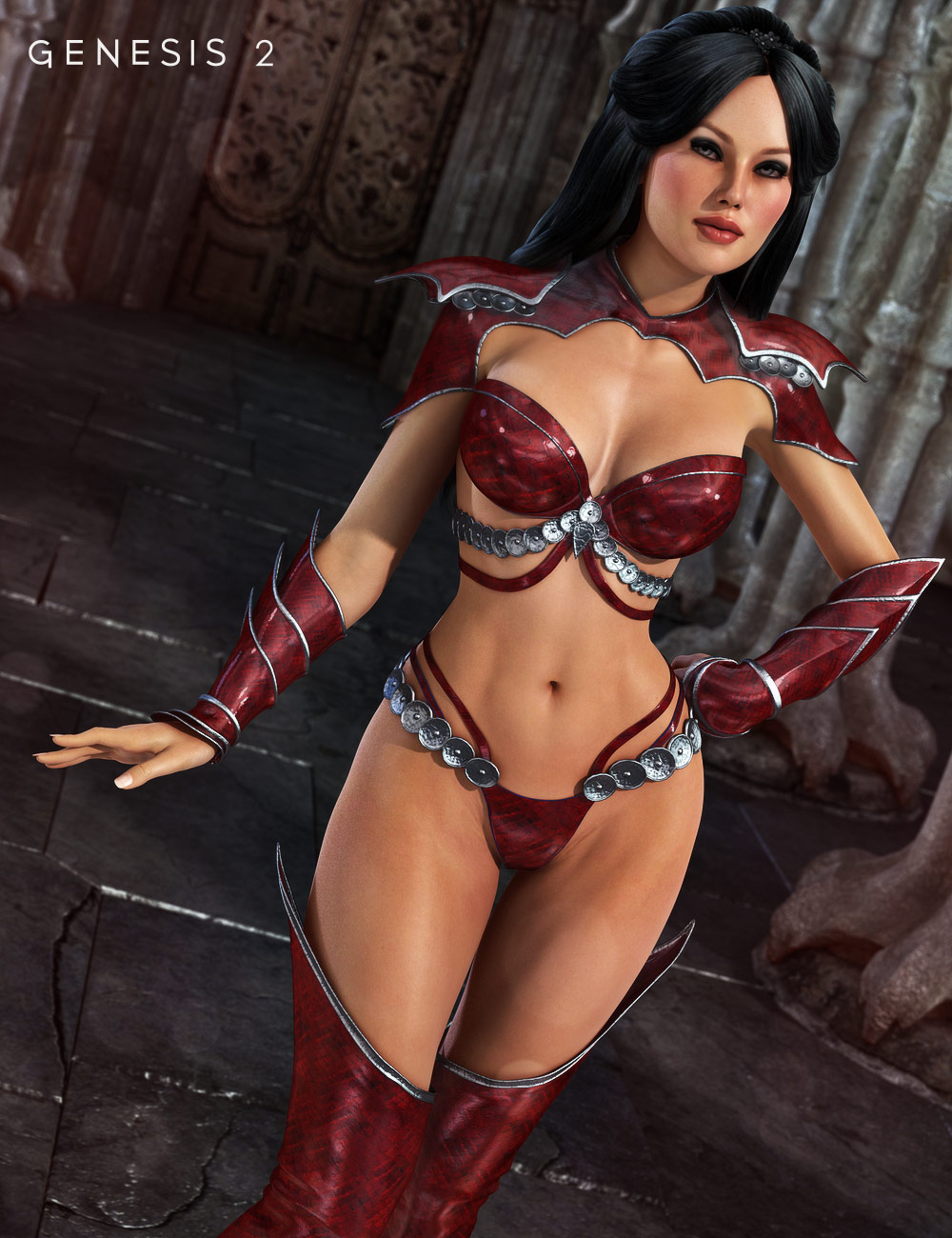 Battle Bringer for War Lady Battle Bringer for War Lady by: bucketload3d, 3D Models by Daz 3D