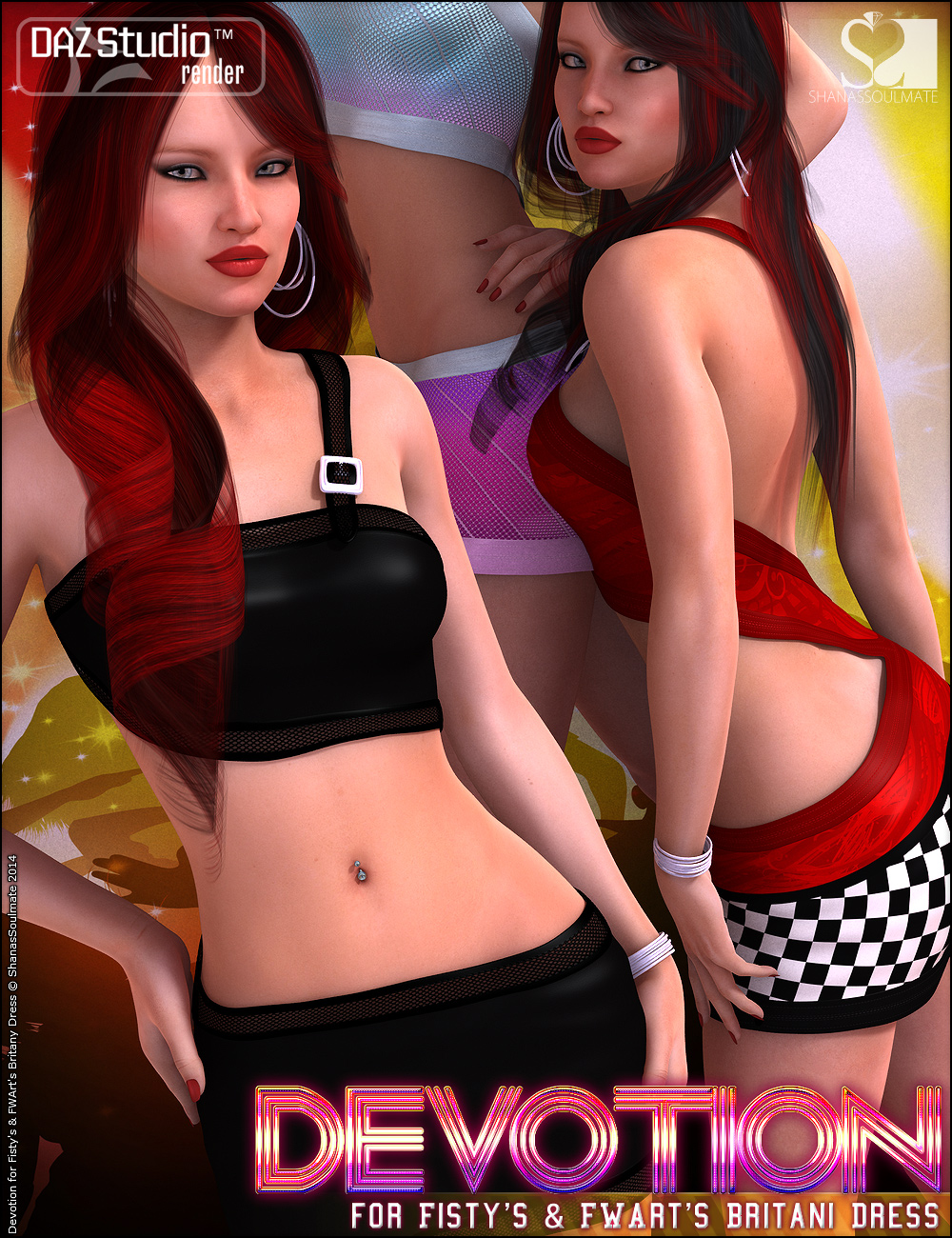 Devotion for FWF Britany by: ShanasSoulmate, 3D Models by Daz 3D