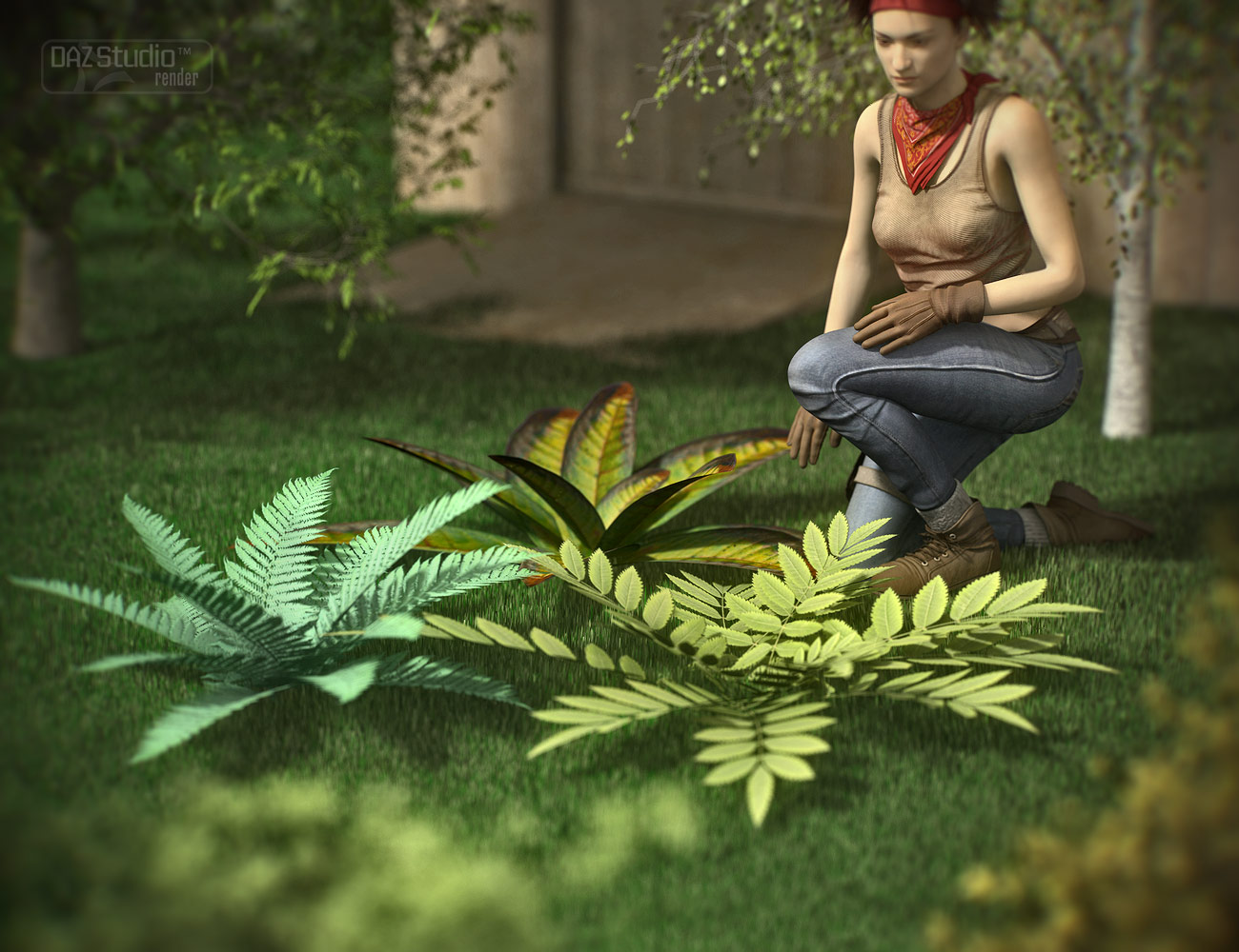 Foliage Pack 1 by: ARTCollab, 3D Models by Daz 3D