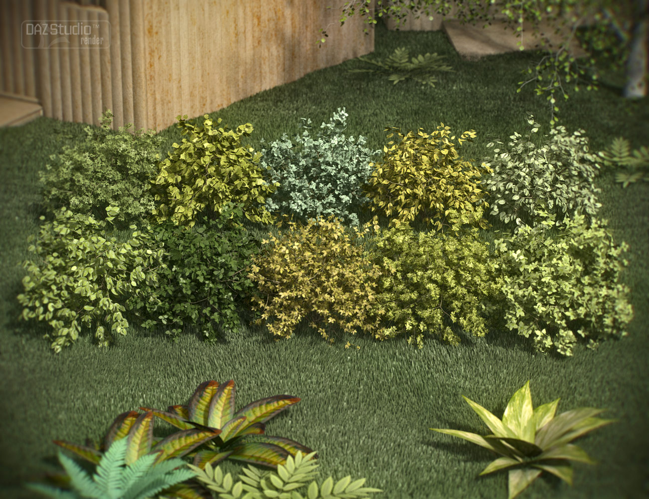 Foliage Pack 1 by: ARTCollab, 3D Models by Daz 3D