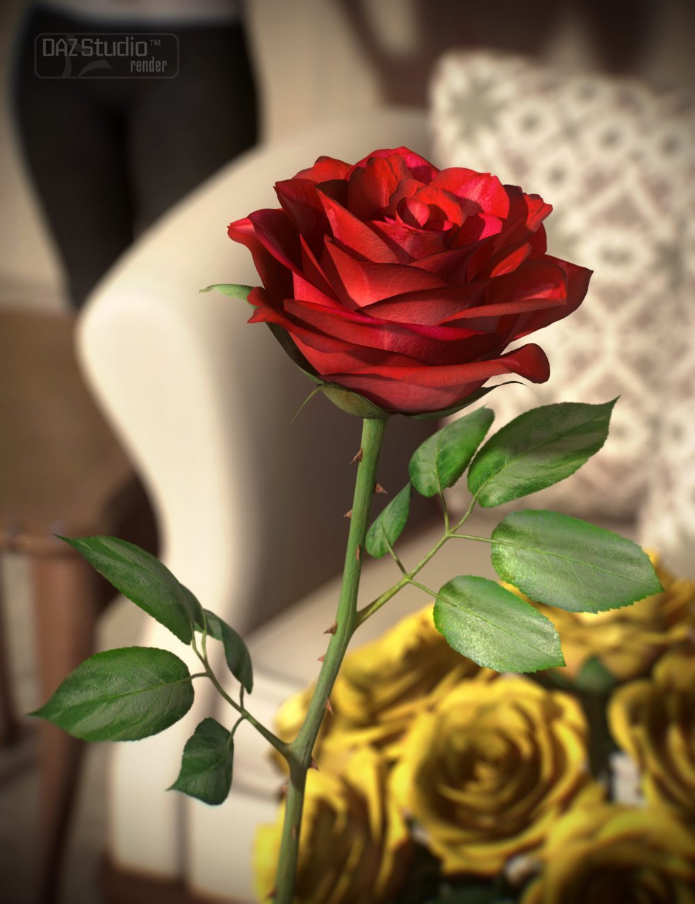 The DAZ Rose The DAZ Rose by: , 3D Models by Daz 3D