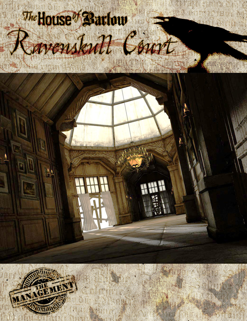 The Barlow House Ravenskull Court by: The Management, 3D Models by Daz 3D