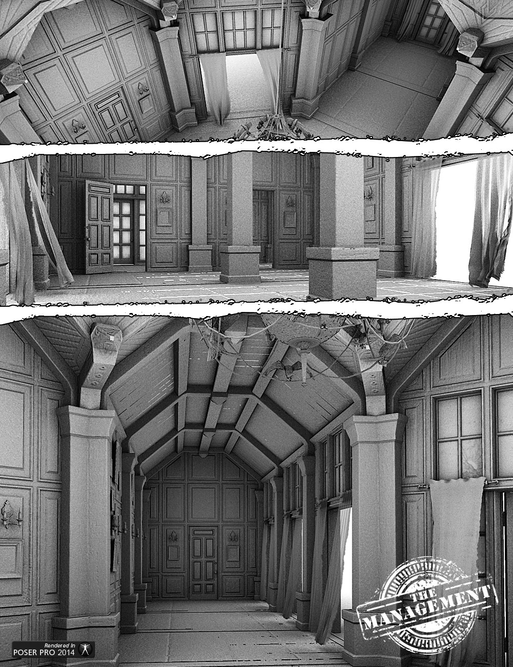 The Barlow House Ravenskull Court by: The Management, 3D Models by Daz 3D