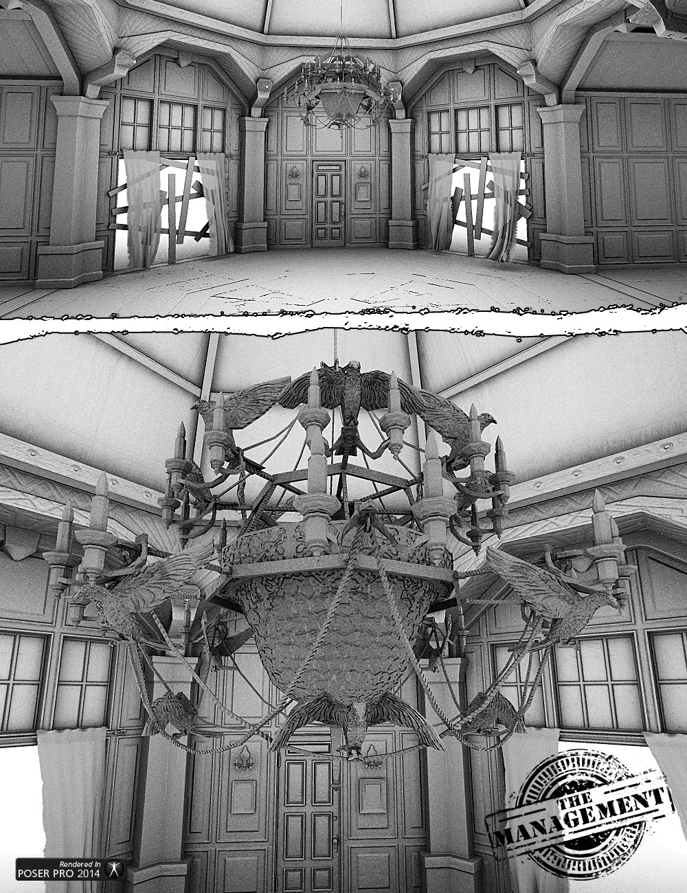 The Barlow House Ravenskull Court by: The Management, 3D Models by Daz 3D