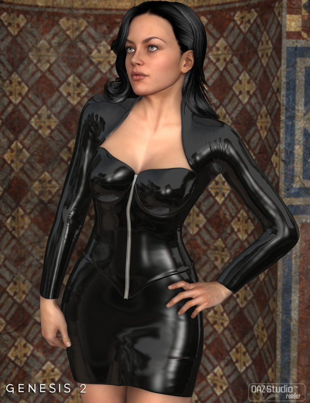 Appeal Dress for Genesis 2 Female(s) by: Nikisatez, 3D Models by Daz 3D
