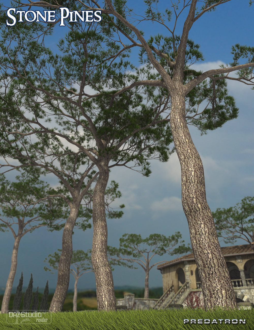 Predatron Stone Pines by: Predatron, 3D Models by Daz 3D