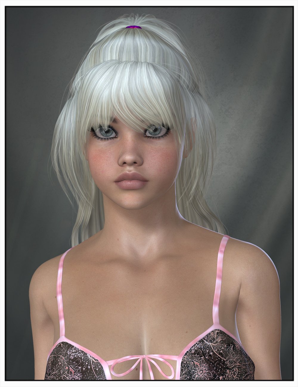 Adaja Hair for Genesis 2 Female(s) and Victoria 4 by: SWAM, 3D Models by Daz 3D