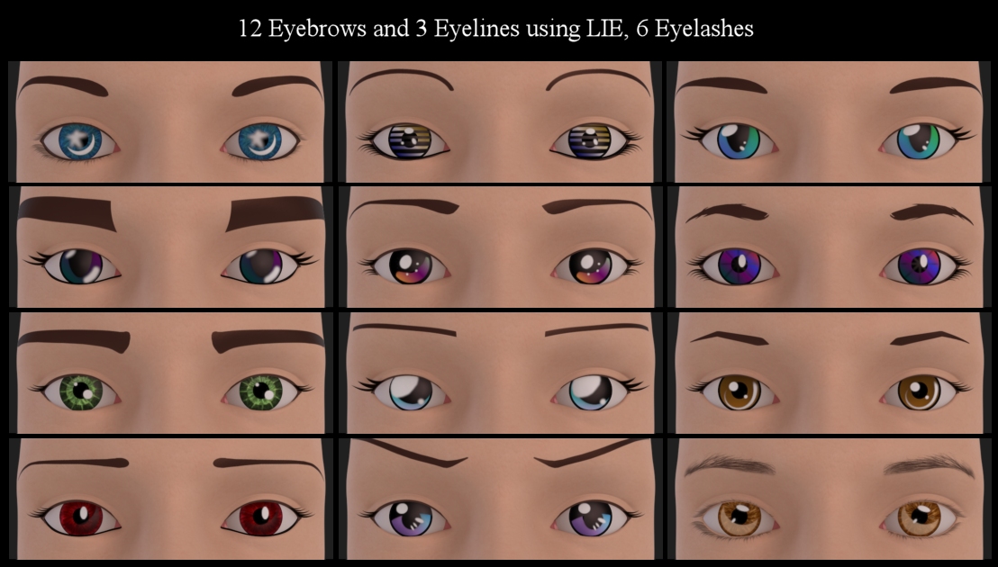 DG Toon Style Eyes for Genesis 2 Male(s) by: IDG DesignsDestinysGarden, 3D Models by Daz 3D