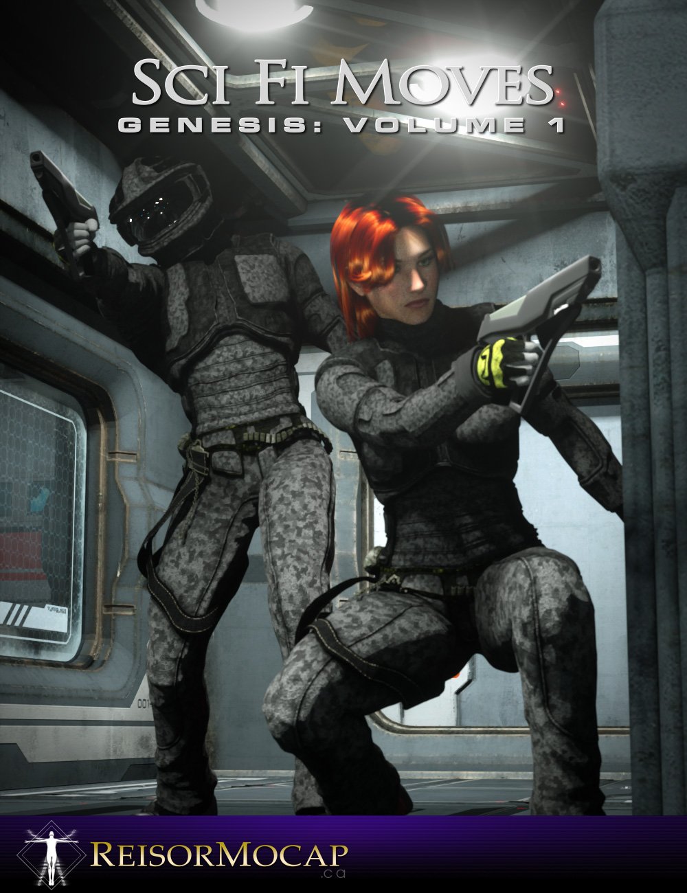 Sci Fi Moves Genesis: Volume 1 by: Reisormocap, 3D Models by Daz 3D