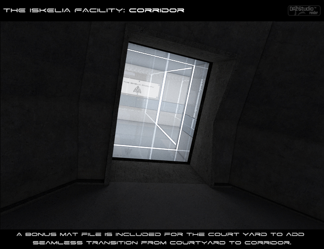 The Iskelia Facility Corridor by: ForbiddenWhispersFWDesign, 3D Models by Daz 3D