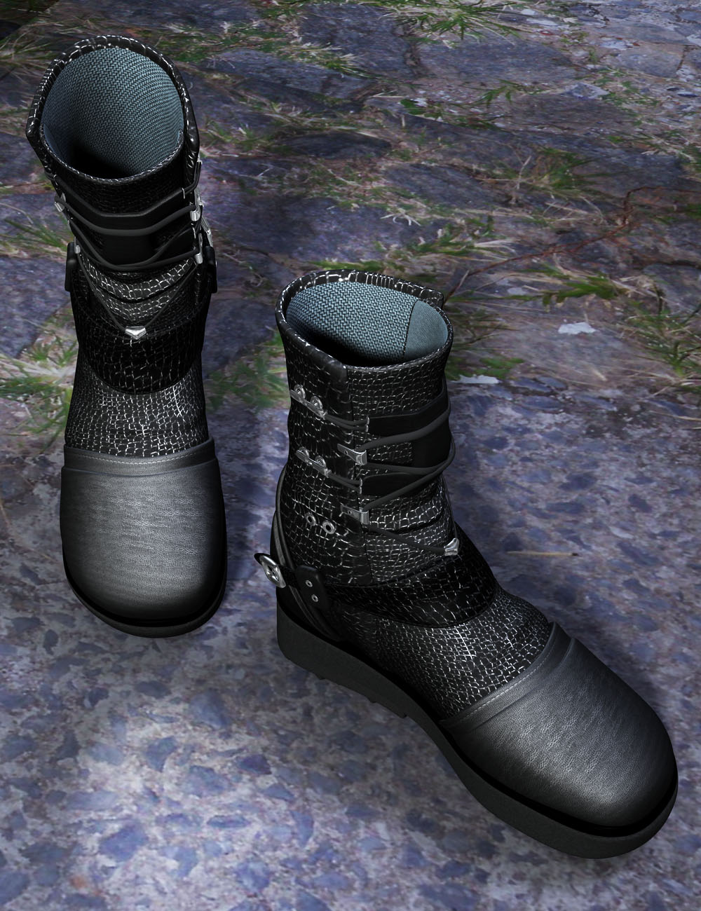 Boots808 for Genesis 2 Female(s) by: tentman, 3D Models by Daz 3D