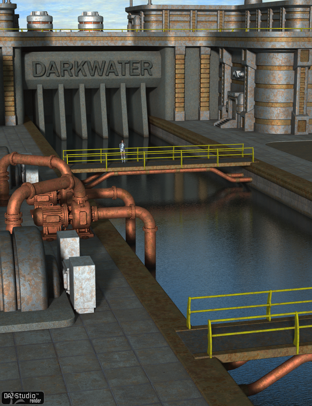 Darkwater by: Nightshift3D, 3D Models by Daz 3D