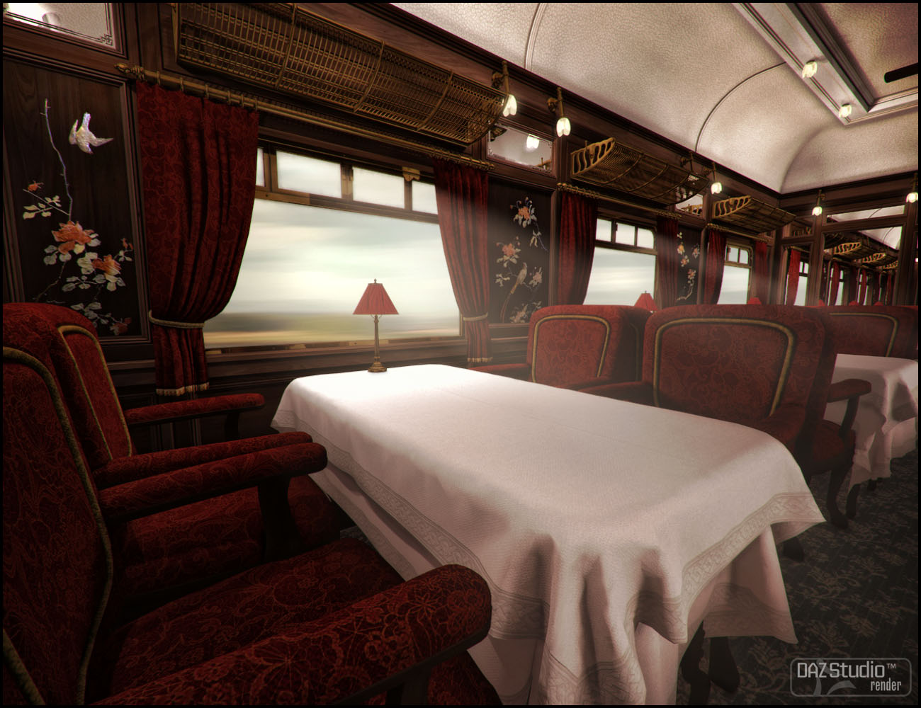 Dine on the Orient by: Jack Tomalin, 3D Models by Daz 3D