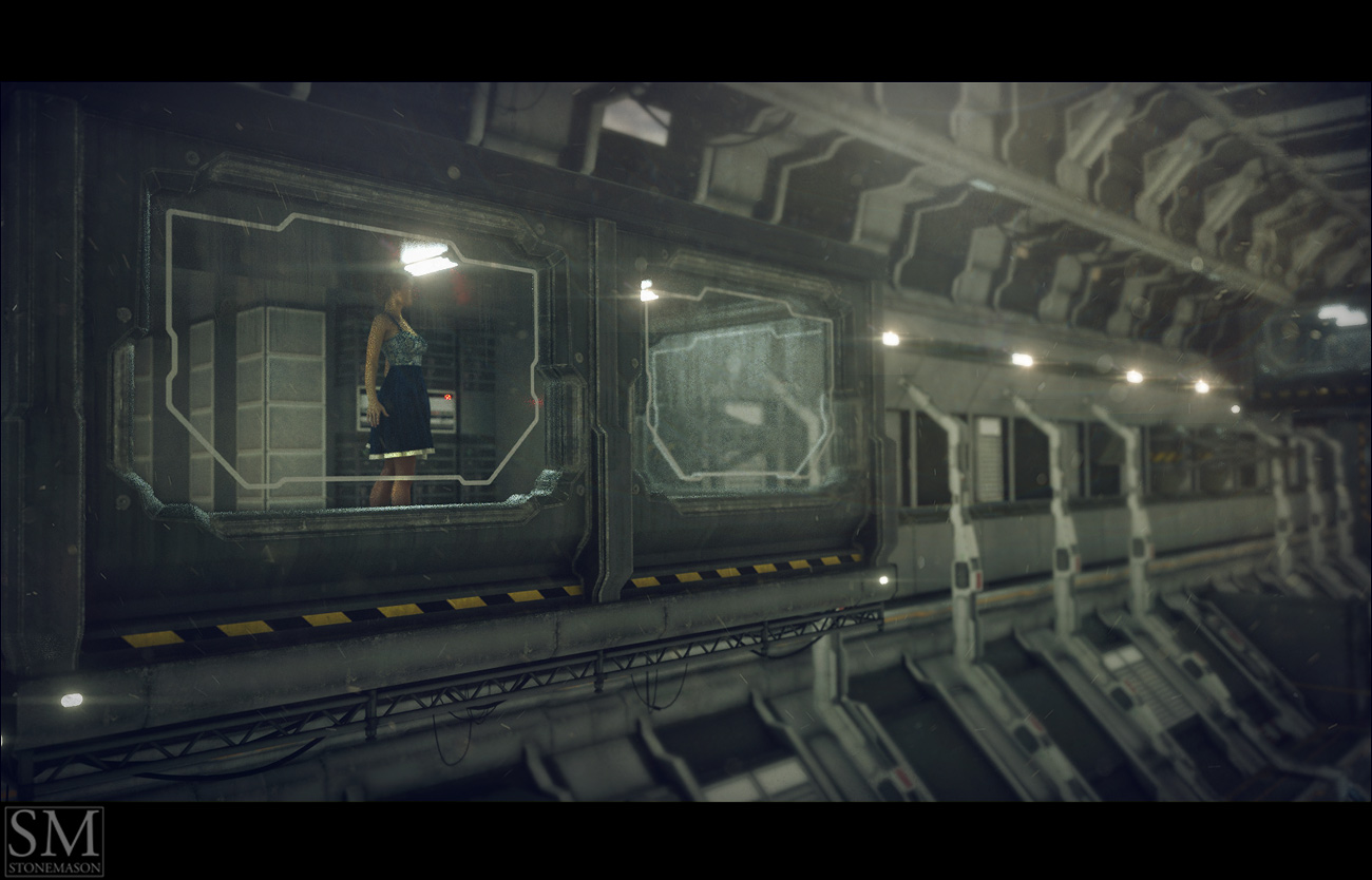 Sci Fi Hangar | Daz 3D