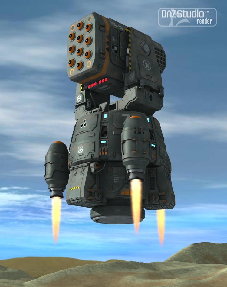 Rocket Platform Rocket Platform by: petipet, 3D Models by Daz 3D