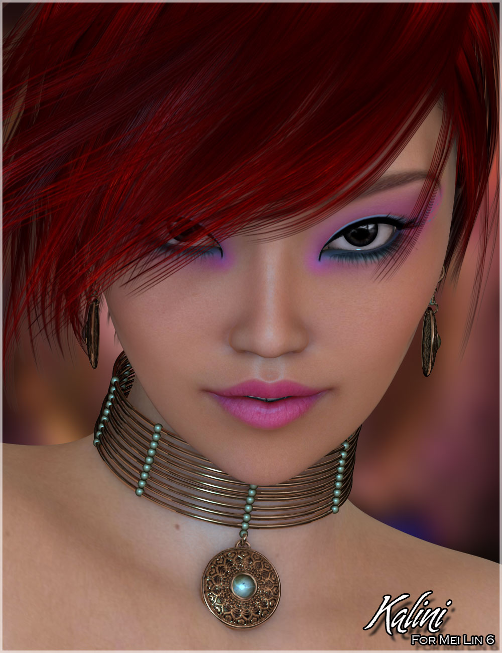 Kalini for Mei Lin 6 by: Belladzines, 3D Models by Daz 3D