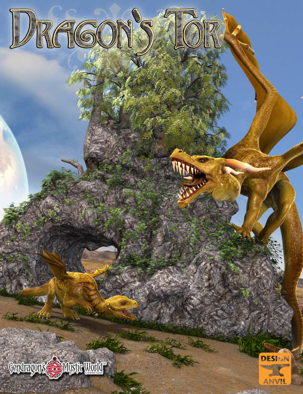 Dragon's Tor by: Design AnvilGendragon3D, 3D Models by Daz 3D