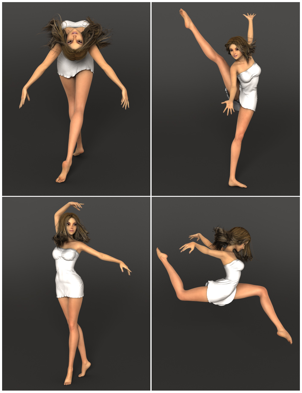 Contemporary Ballet Poses For Aiko 6 And Genesis 2 Female S Daz 3d