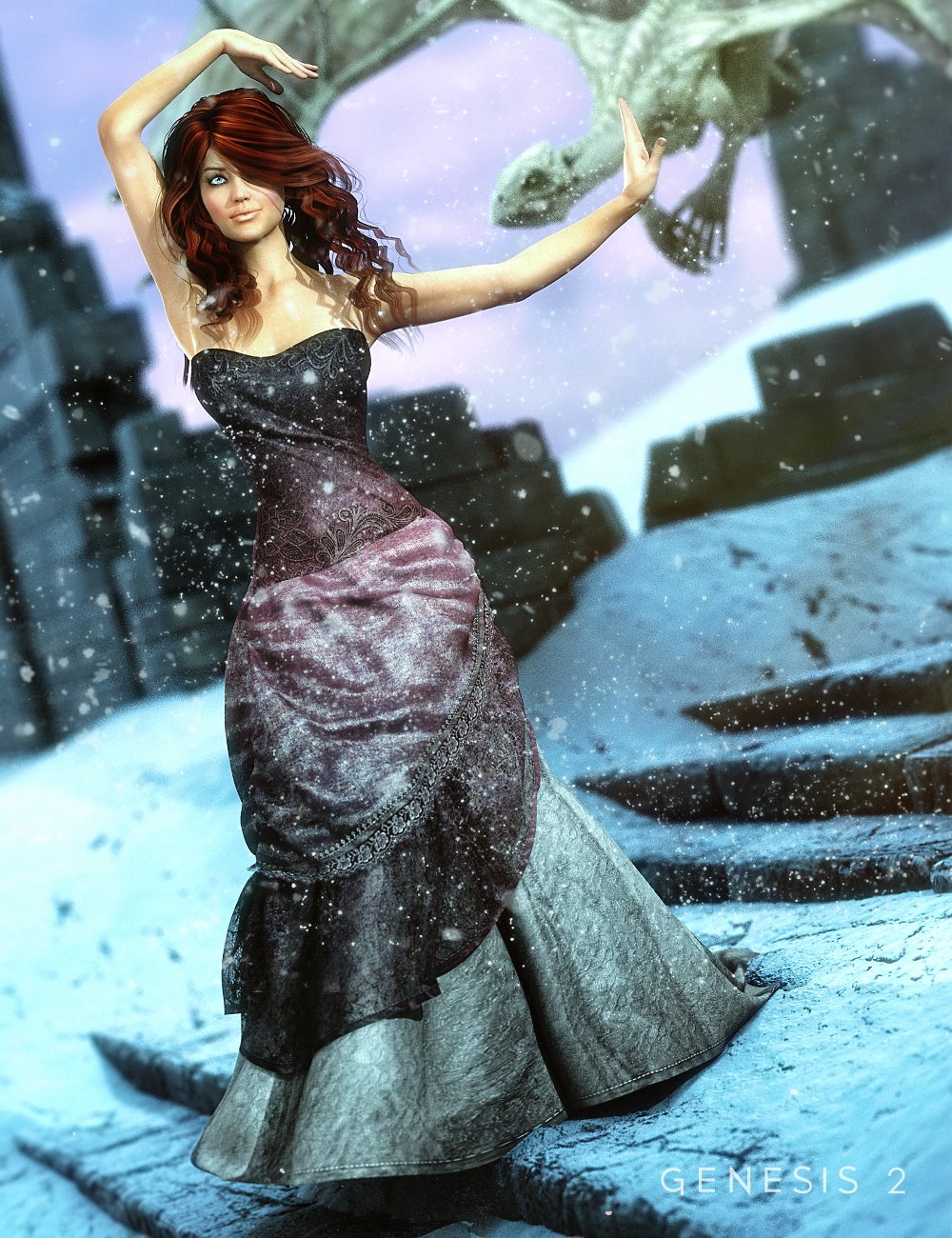 Maid of Honor for Genesis 2 Female(s) Maid of Honor for Genesis 2 Female(s) by: Barbara BrundonSarsa, 3D Models by Daz 3D