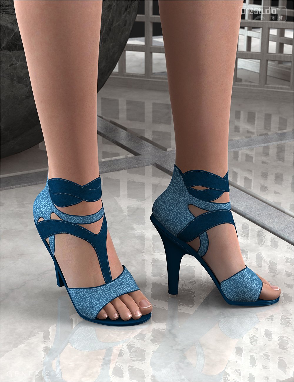 OziStyle for Emily Heels | Daz 3D