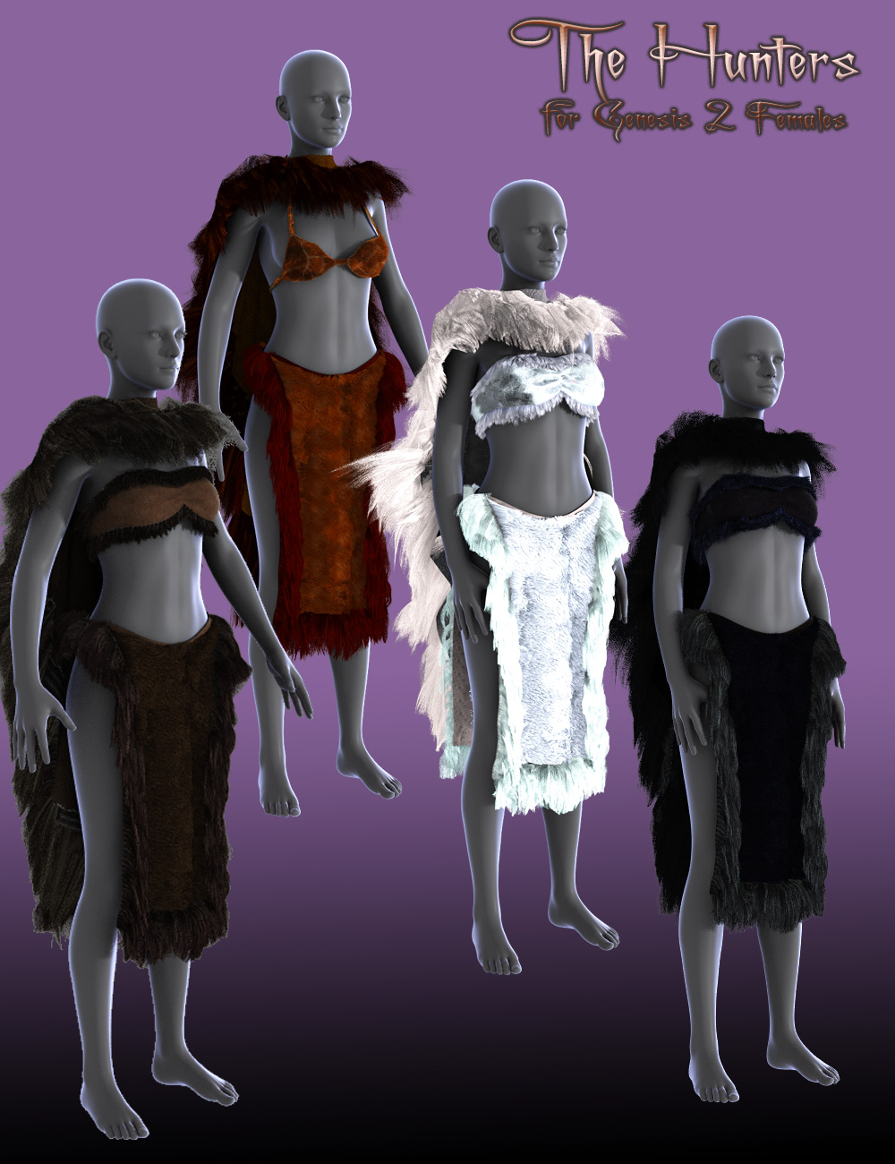 The Hunters for Genesis 2 Female(s) The Hunters for Genesis 2 Female(s) by: MartinJFrost, 3D Models by Daz 3D