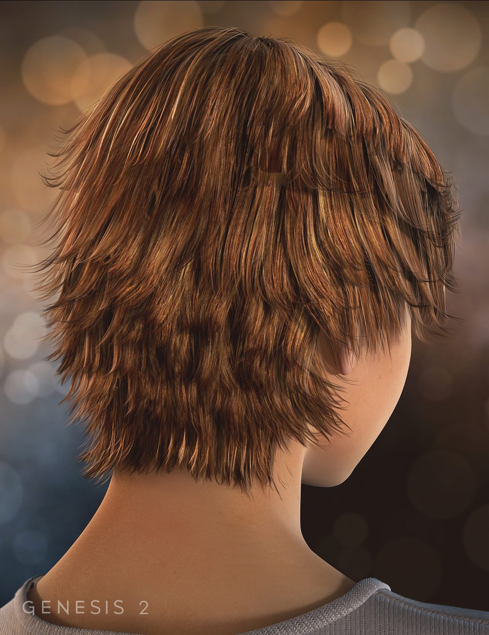 Wyatt Hair for Genesis 2 Male(s) by: goldtassel, 3D Models by Daz 3D