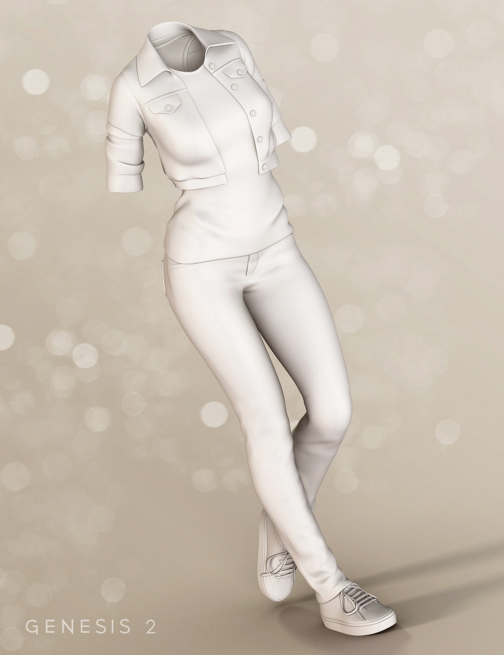 Ciao Bella Outfit for Genesis 2 Female(s) by: Mada, 3D Models by Daz 3D