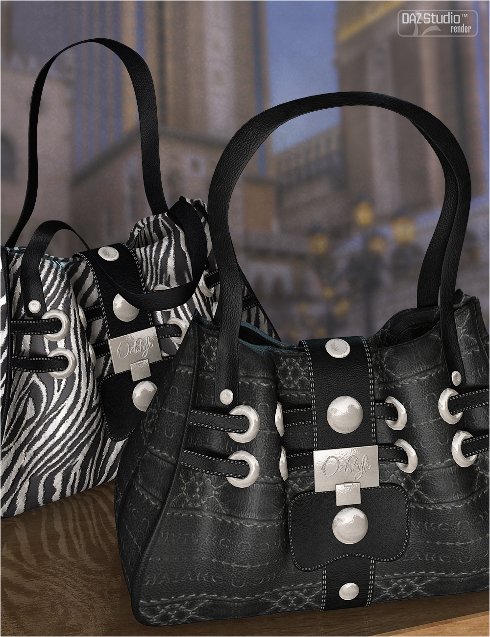OziStyle for The Handbag by: OziChick, 3D Models by Daz 3D