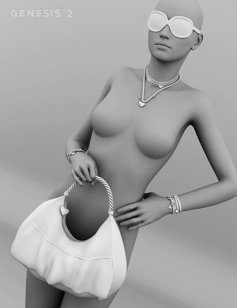 Trendy Accessories by: Nikisatez, 3D Models by Daz 3D