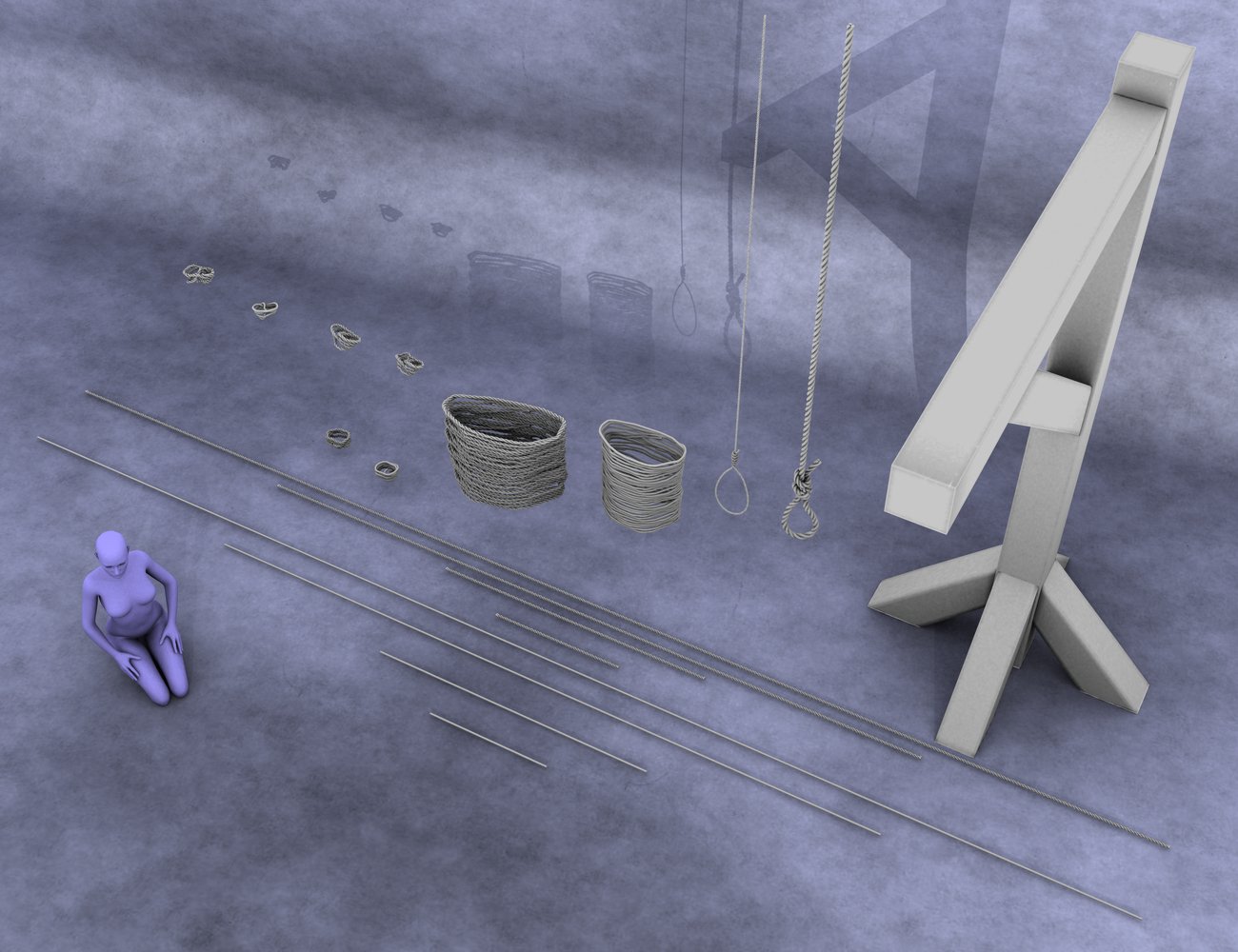 Tied Up! 2 For Genesis 2 Tied Up! 2 For Genesis 2 by: Sickleyield, 3D Models by Daz 3D