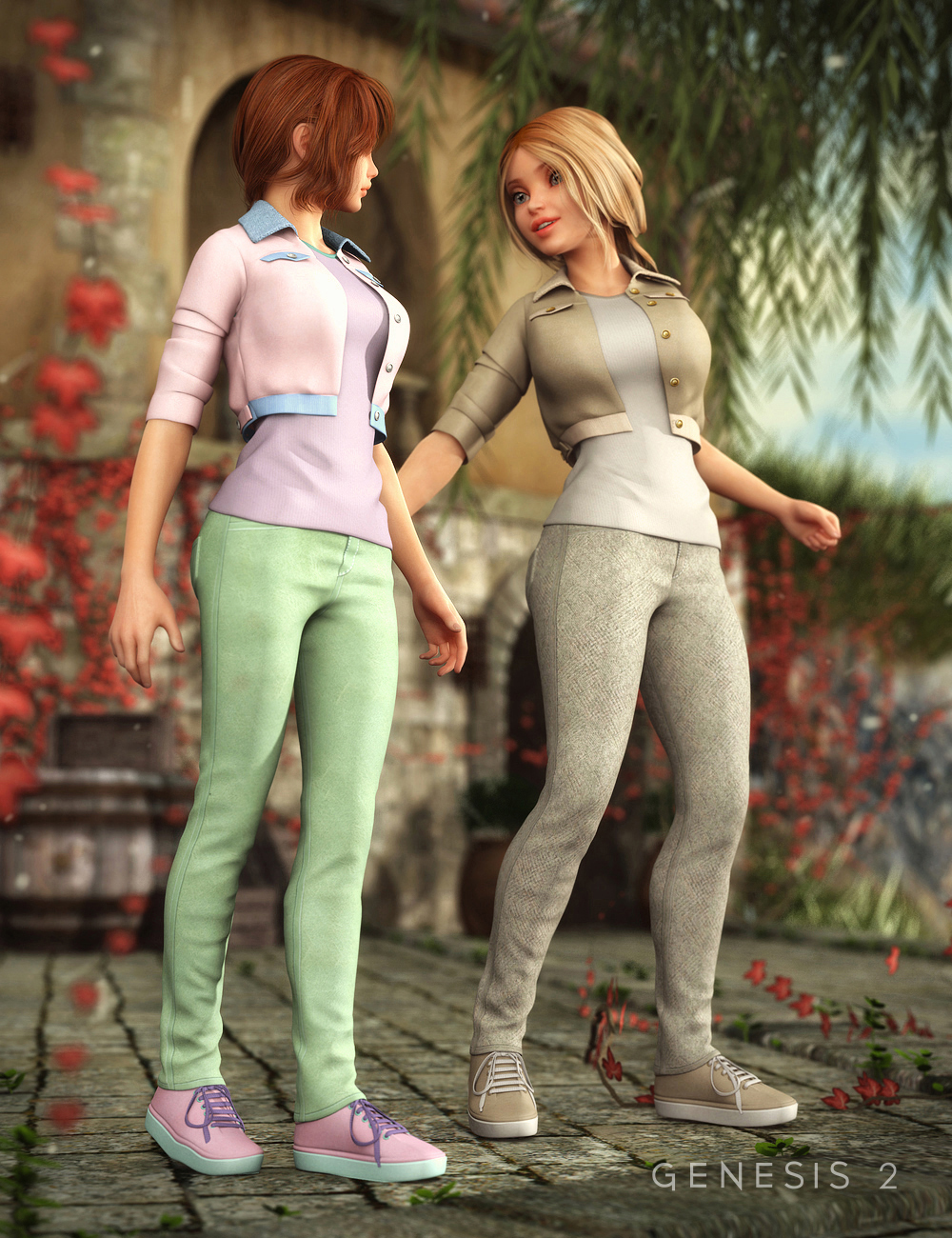 Ciao Bella Outfit Textures by: Nikisatez, 3D Models by Daz 3D