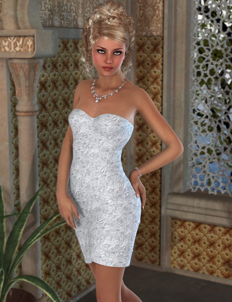 Wrapped Elegance for Bandage Dress by: PandyGirl, 3D Models by Daz 3D