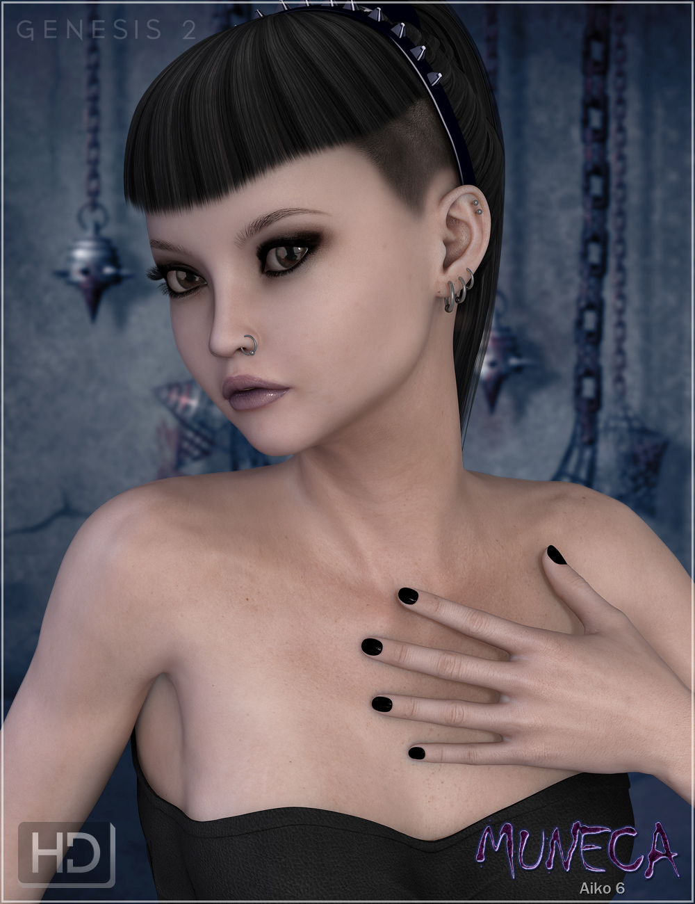 maya doll and stuff for poser daz3d