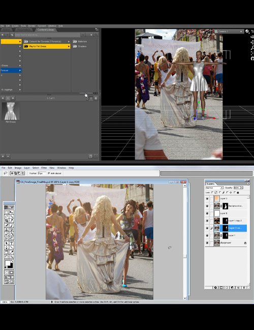 CG Live Footage Mastery by: Dreamlight, 3D Models by Daz 3D