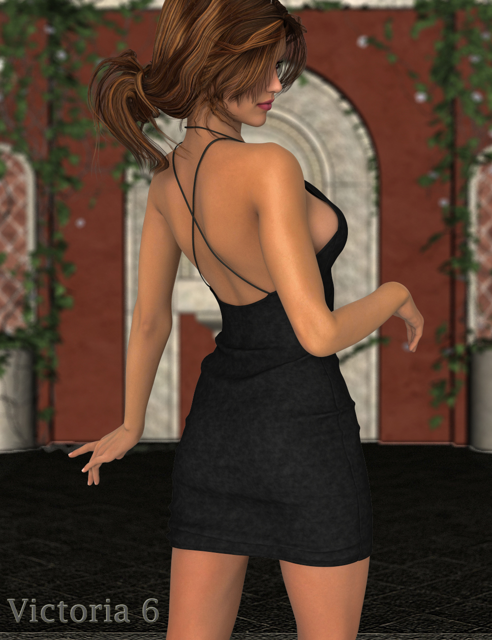 Plunge Dress For Genesis 2 Females Daz 3d 2422