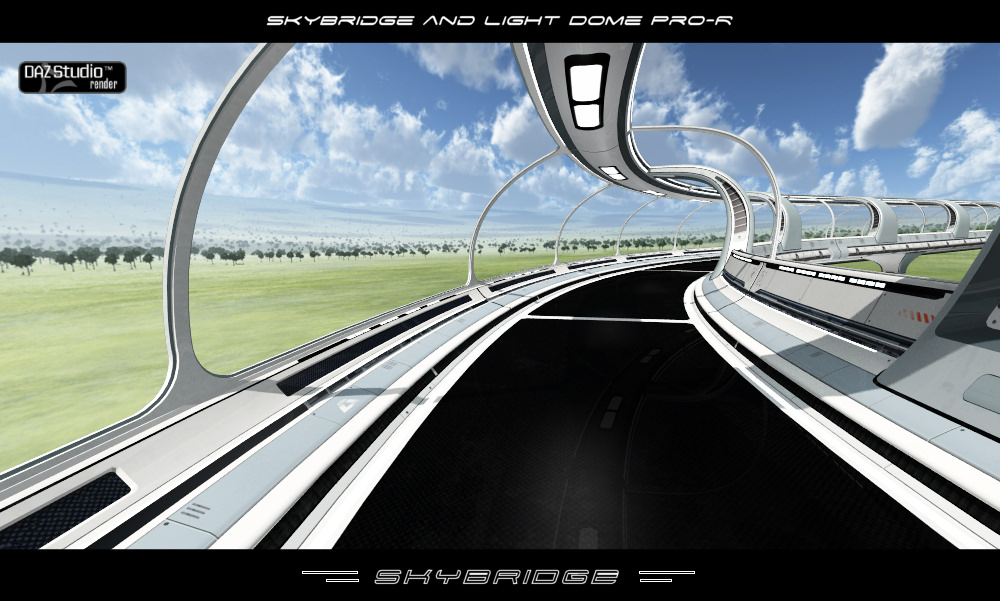 SkyBridge SkyBridge by: Kibarreto, 3D Models by Daz 3D